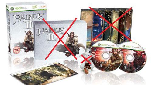 Fable II edycja limitowana obcięta 1