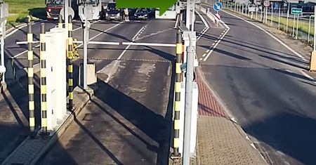 Incydent na przejściu granicznym. Pokazali nagranie