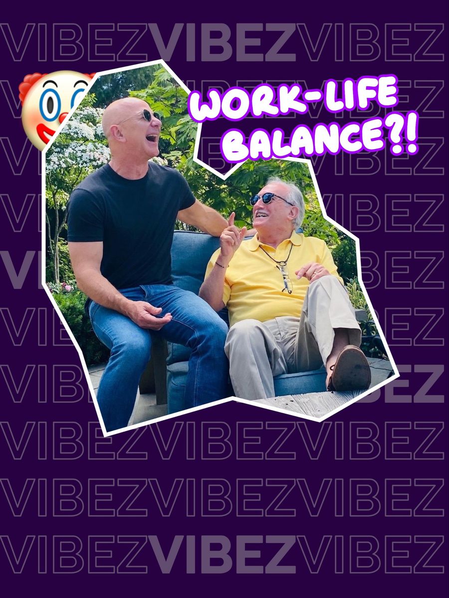 Jeff Bezos o work-life balance xD