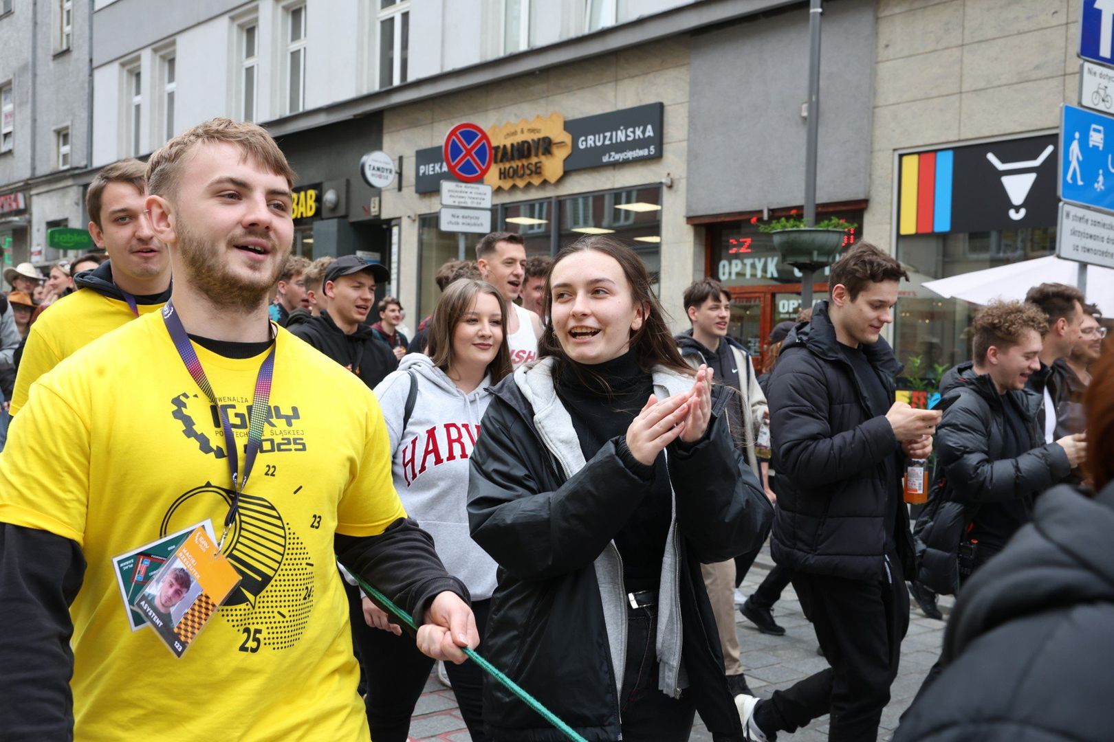 Korowód w czasie Igrów