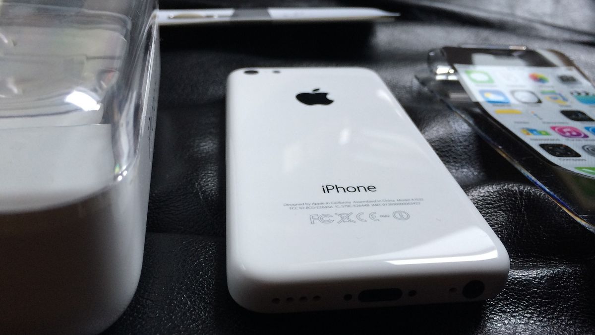 iPhone 5c.