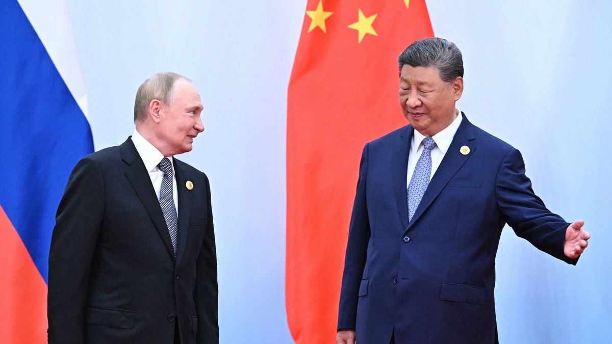 Przywódcy Rosji Władimir Putin oraz Chin Xi Jinping