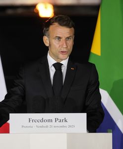 Pokój w Ukrainie? Macron stawia warunek