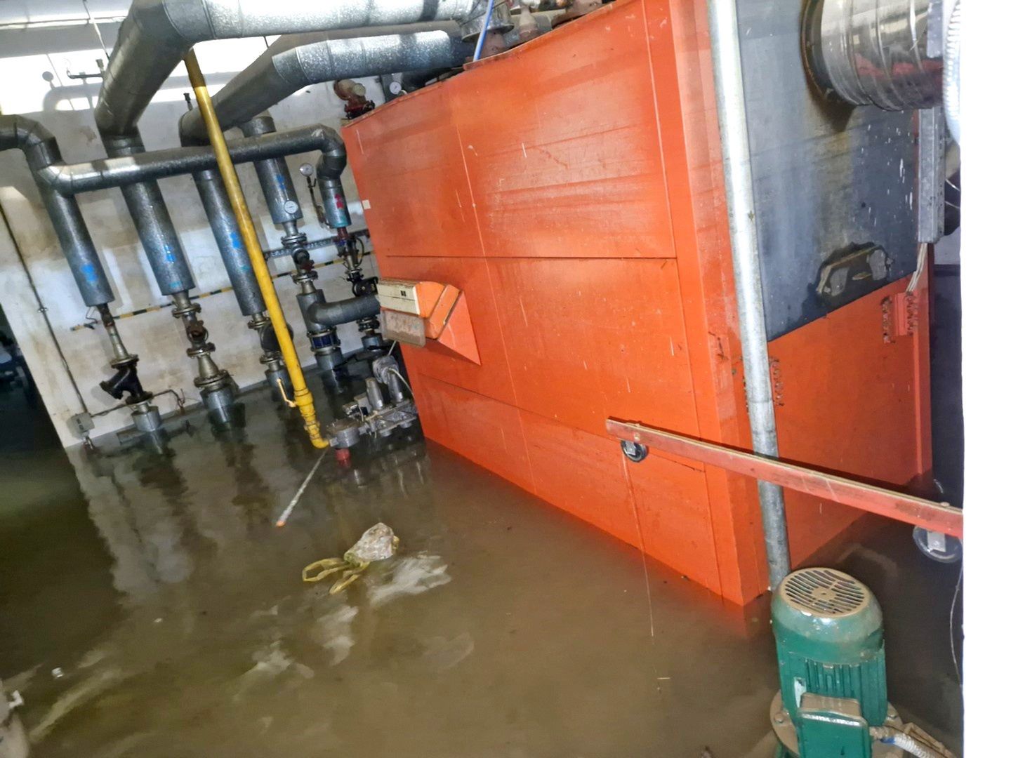 Zniszczenia w Cukrach Nyskich po powodzi