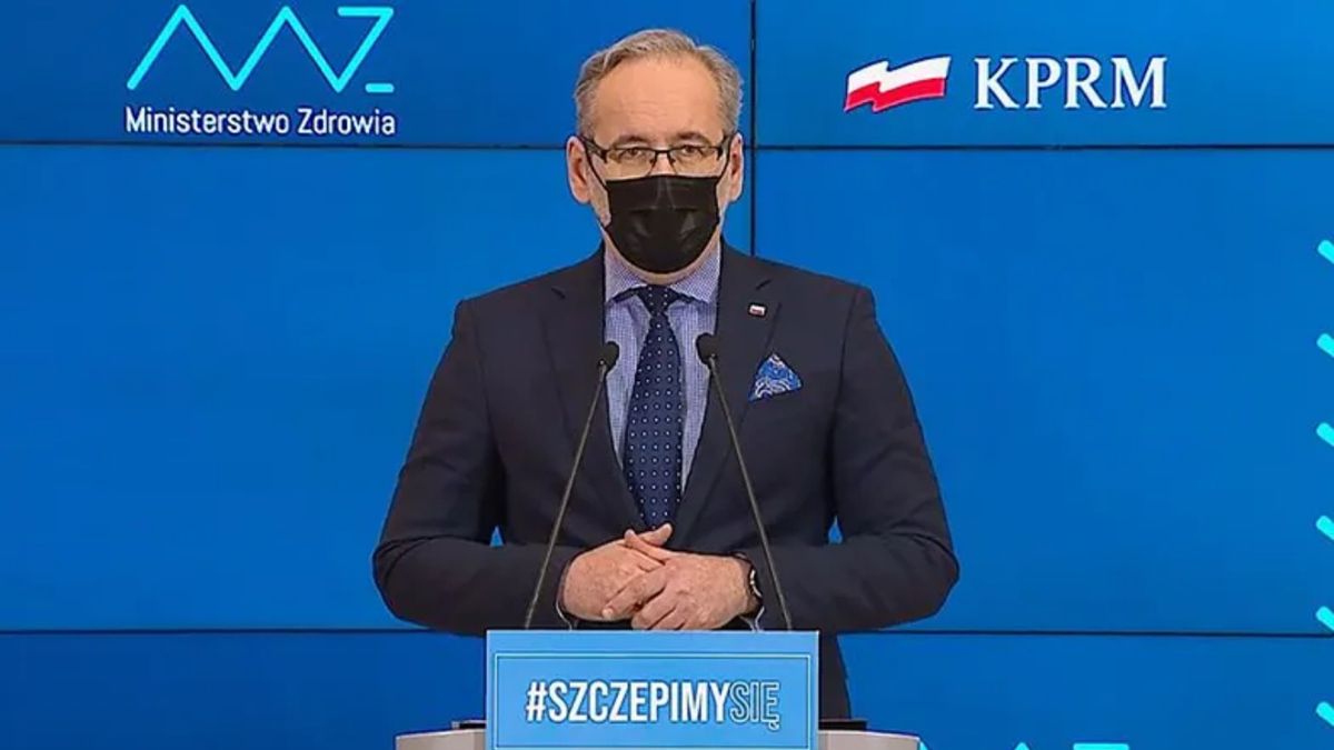 Minister zdrowia Adam Niedzielski 