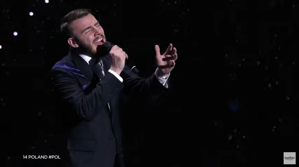 Krystian Ochman na Eurowizji