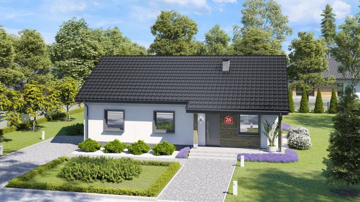 Projekt Dom przy Bukowej 26 