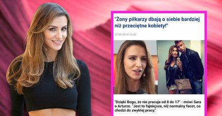 #10 lat temu na Pudelku: Sara Boruc zachwalała życie WAGs. "Piłkarze mają fajne ciała"