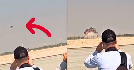 Katastrofa lotnicza w Dubaju. Świadek nagrał moment wypadku