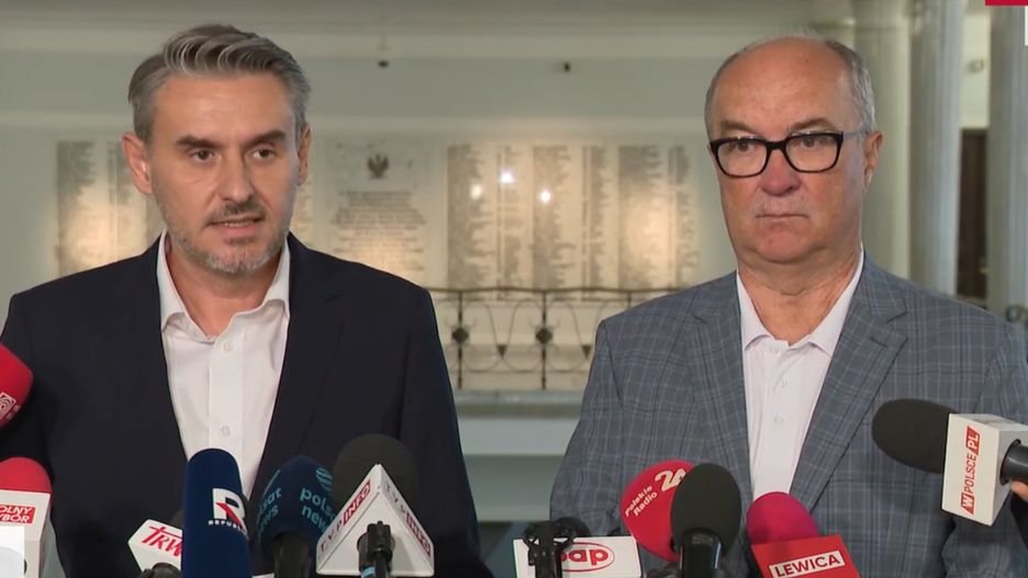 Bartłomiej Ciążyński i Włodzimierz Czarzasty