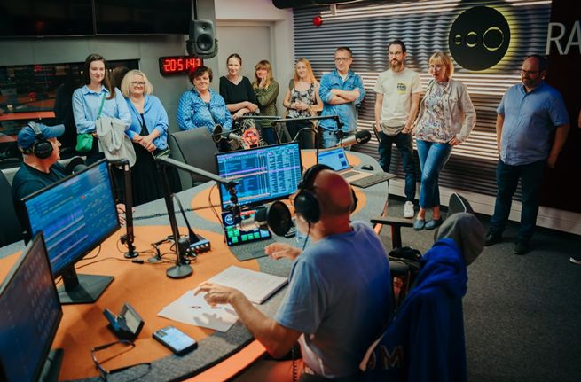 Słuchacze w studiu Radio 357