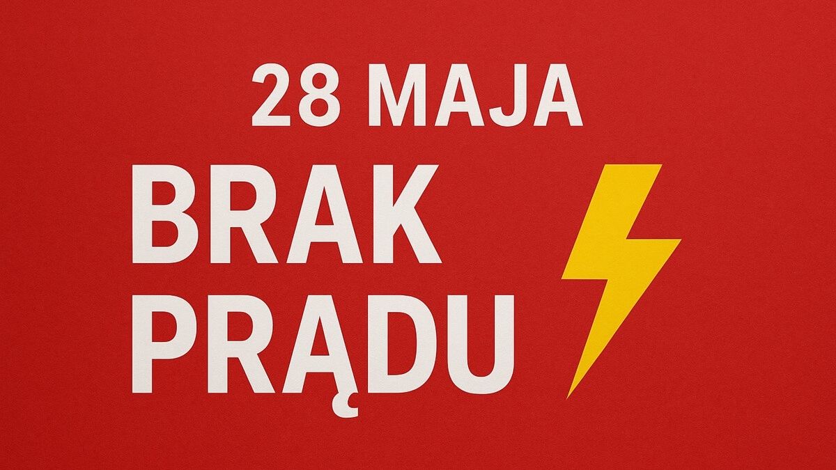 28 maja brak prądu