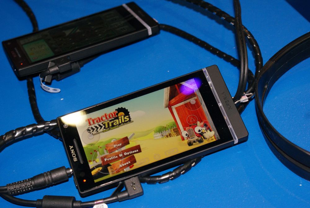 GamesCom 2012: Kącik Sony z Androidem 5