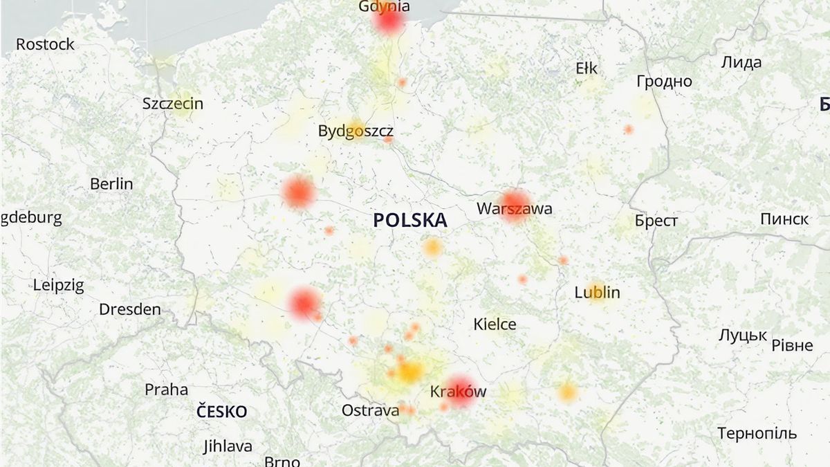 Awaria Steam w Polsce