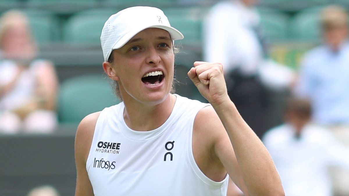Iga Świątek w Wimbledonie w 2025 roku