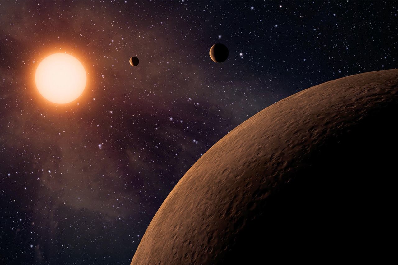 The exoplanet GJ 9827 d is located 97 light years away from us.