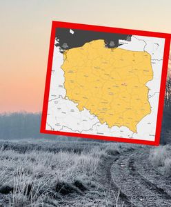 Cały kraj w żółtym kolorze. IMGW wydało ostrzeżenia