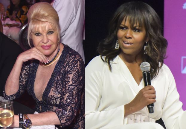 Ivana Trump kopiuje pomysły Michelle Obamy? "Jedz makaron i chudnij!"