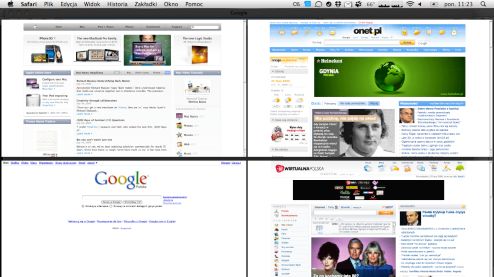 TabExpose - ekspozycja kart w Safari 1