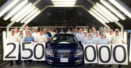 Ćwierć miliona Volkswagenów Passatów z USA