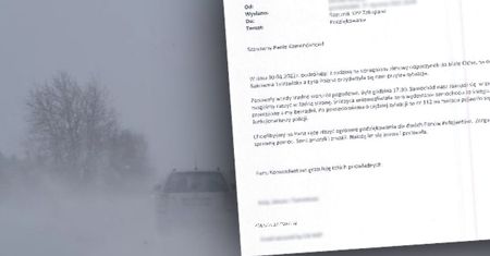 Utknęli na drodze do Morskiego Oka. Teraz dziękują policji