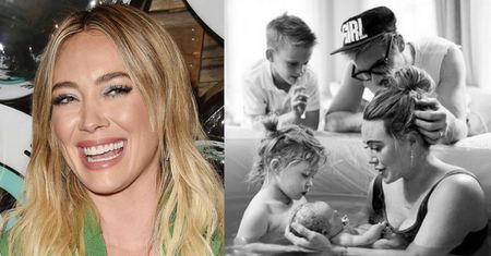 Hilary Duff dzieli się z fanami bardzo intymnymi fotografiami... z własnego porodu