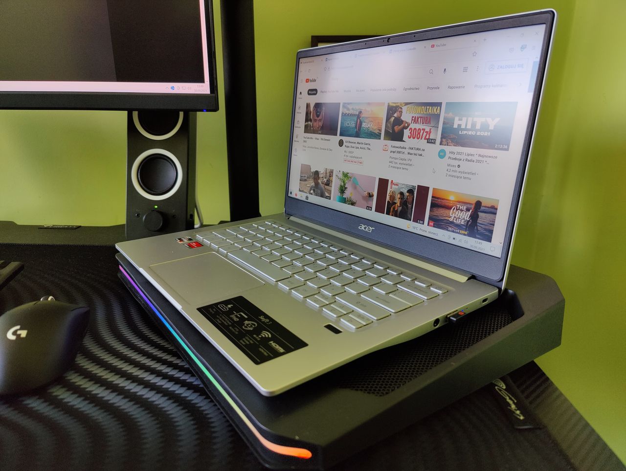 Cooler Master X150 Spectrum - efektowna podstawka chłodząca do laptopa [TEST]