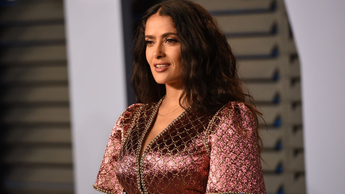 Salma Hayek niczego nie ukrywa. Pokazała siwiznę