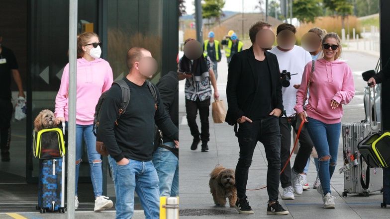 Victoria Swarovski przyleciała do Gdańska 