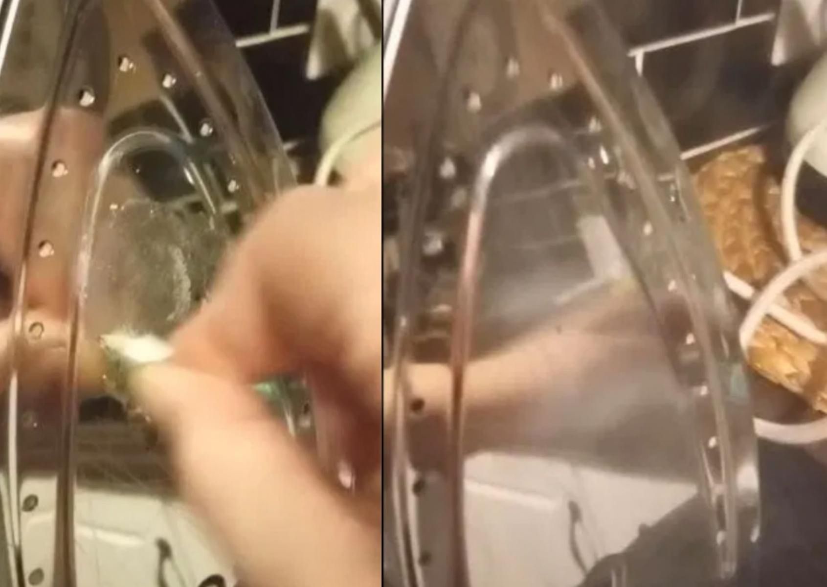 Żelazko w trakcie i po użyciu paracetamolu