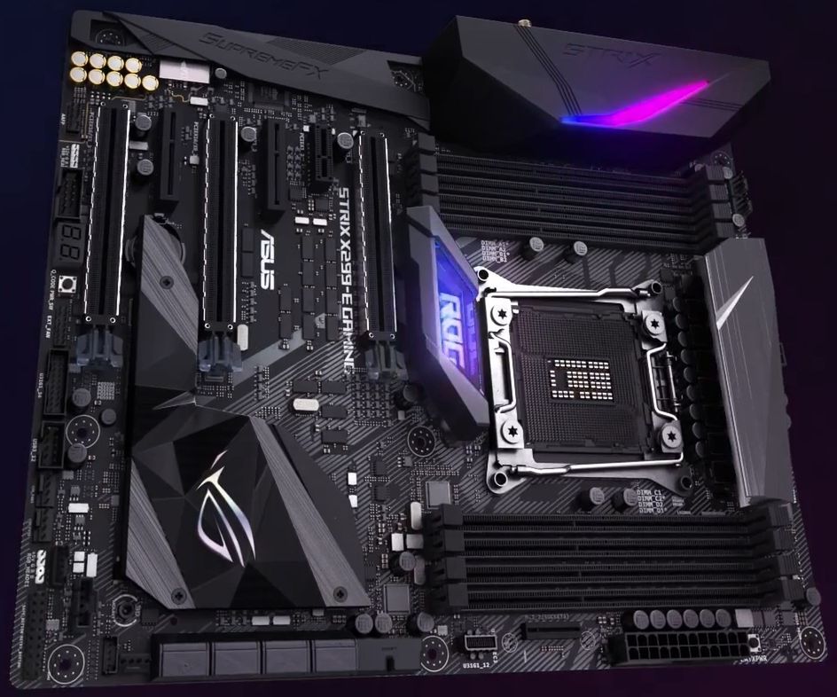 ASUS ROG Strix X299-E: płyta główna z chipsetem X299 ujawniona przed premierą 1