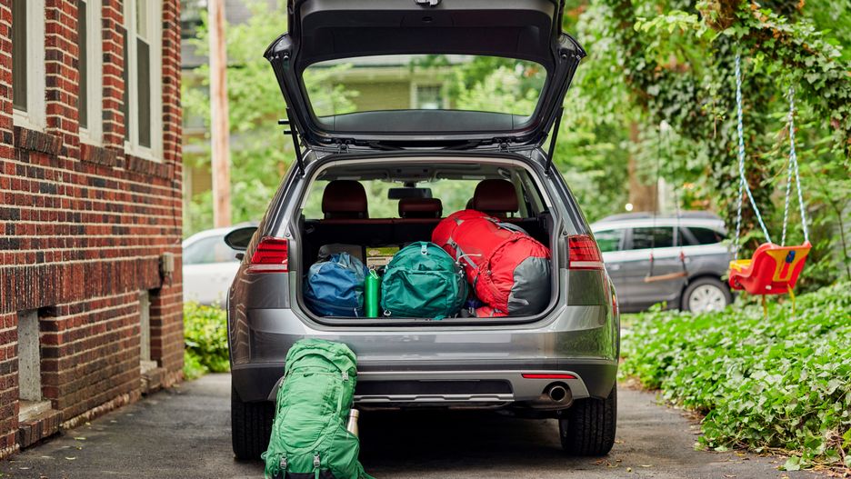 samochód bagażnik