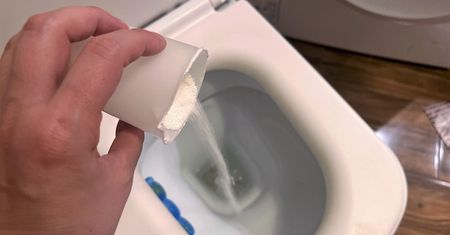 Kiedy muszę ekspresowo umyć WC, biorę 1 miarkę tego proszku. To metoda cud