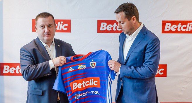 Betclic głównym sponsorem Piasta Gliwice
