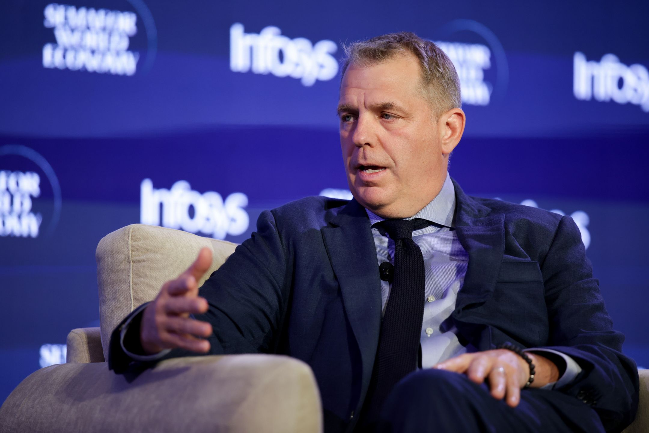 Todd Boehly podczas Semafor World Economy Summit - Waszyngton, kwiecień 2026 r.