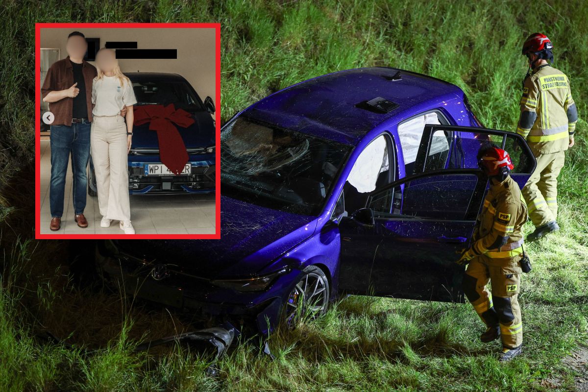 Wjechał w rodzinę w Krakowie. Auto kupił miesiąc temu. "Jestem dumny"