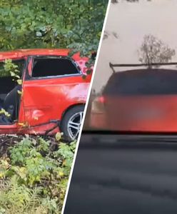 Pościg jak z filmu akcji. Uciekinier staranował policjantów