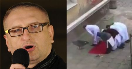 Poseł PiS ostro o modlących się muzułmanach w centrum Warszawy: "DEPORTACJA. Zero tolerancji!"