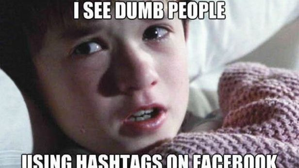 Hashtagi nie sprawdzają się na Facebooku. I specjalnie mnie to nie dziwi 1