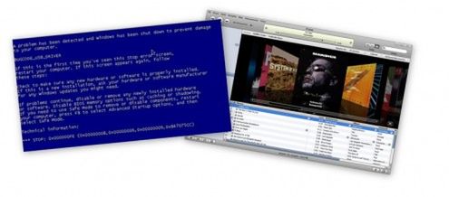 iTunes 8 i „niebieski ekran śmierci” - jest poprawka