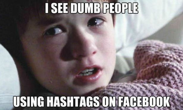 Hashtagi nie sprawdzają się na Facebooku. I specjalnie mnie to nie dziwi
