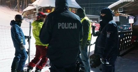 Śląsk. Stacja narciarska działała mimo zakazu. Interwencja policji i sanepidu