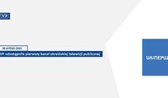 Ukraińska telewizja publiczna udostępniana przez TVP. „Przełamujemy dezinformację”