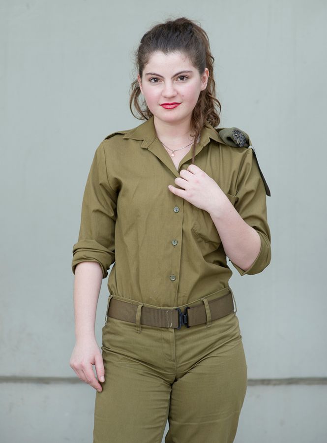 Młode żołnierki z izraelskiej armii. Portrety Michała Korty 2