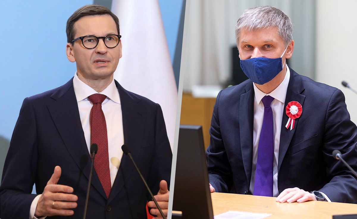 Minister rozwoju Piotr Nowak zdenerwował premiera Mateusza Morawieckiego