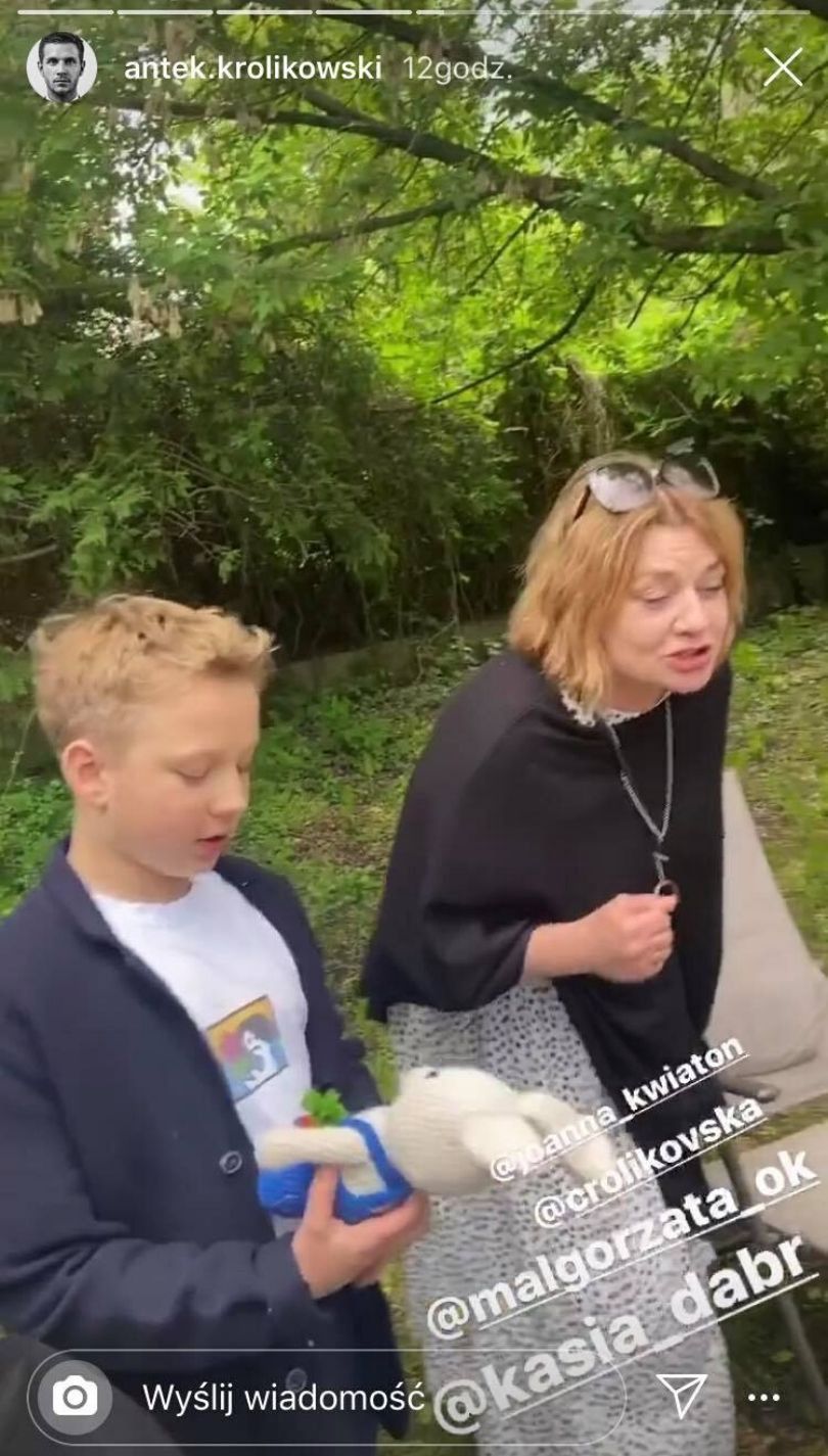 Antek Królikowski świętuje urodziny ukochanej