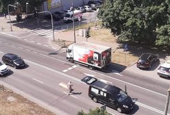 Trumna na środku ulicy. Wypadła z karawanu