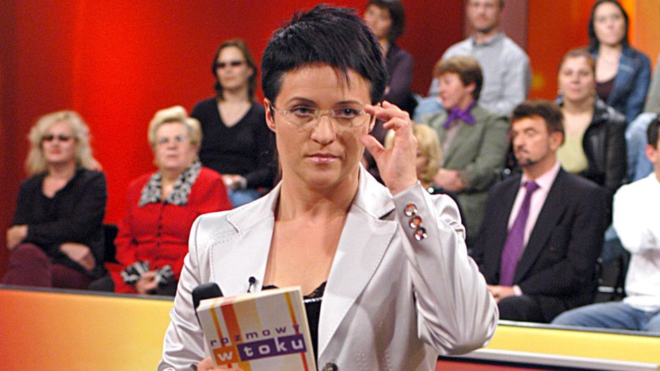 Ewa Drzyzga prowadziła "Rozmowy w toku" w latach 2000-2016