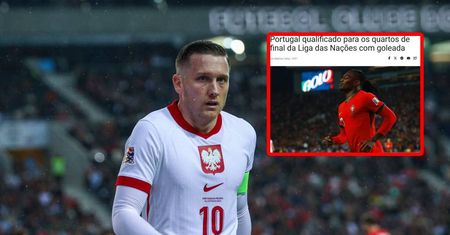 Portugalskie media zachwycone po meczu z Polską. Piszą wprost