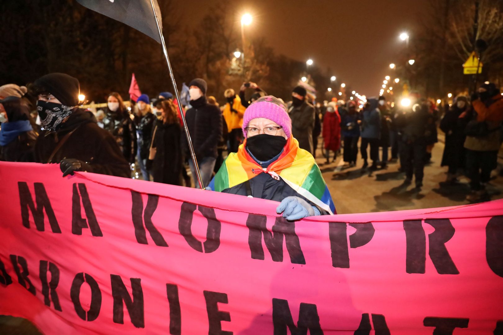 Strajk Kobiet. "Babcia Kasia" oskarżona o znieważenie policjantów